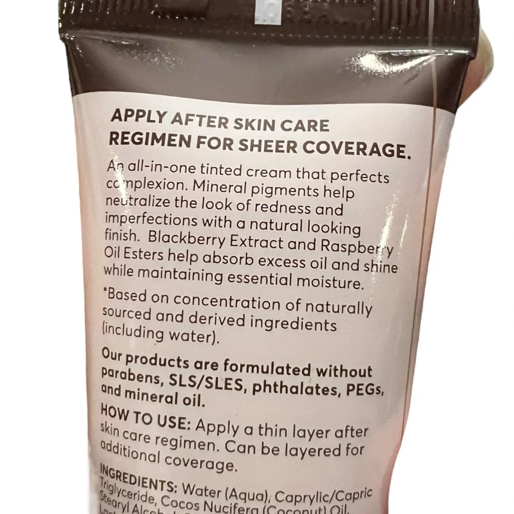 Found BB‎ Cream with Blackberry Extract, 40 TAN 1.6 fl oz Hydration Tinted Cream